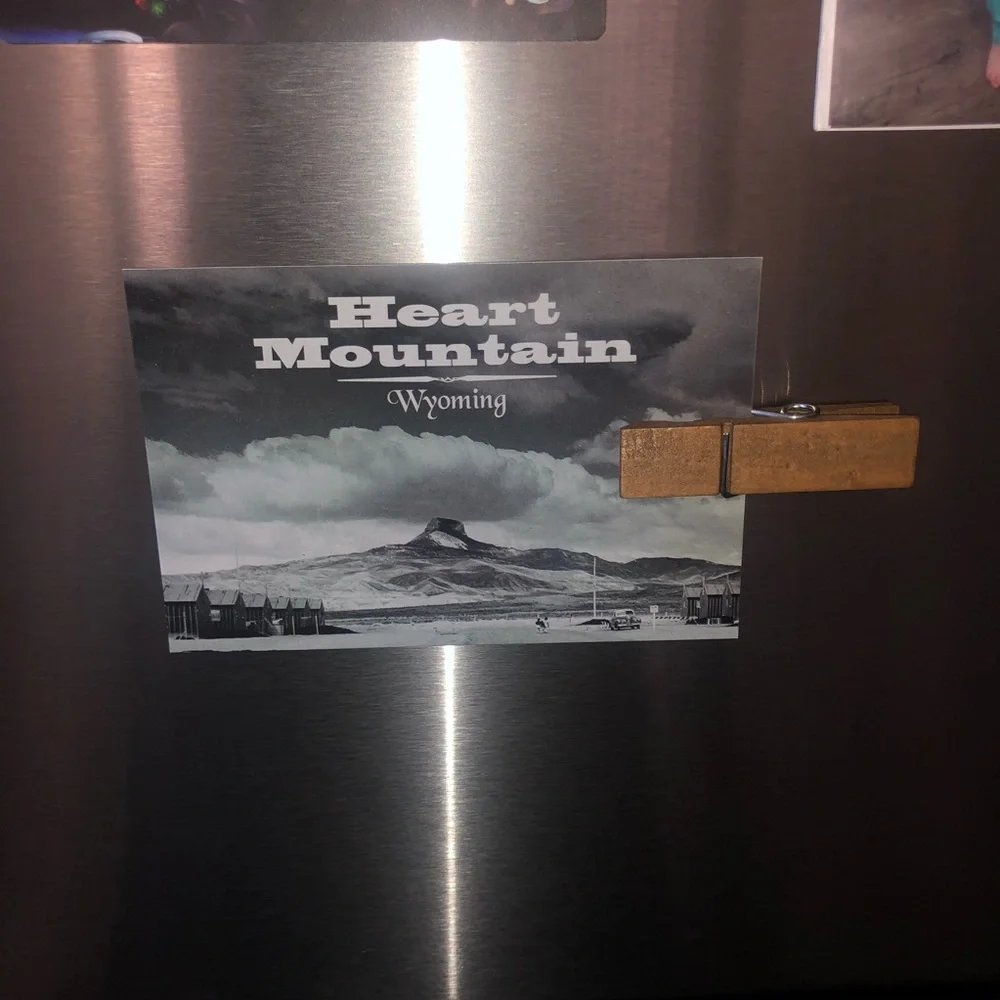 Wood Clothespin Magnets